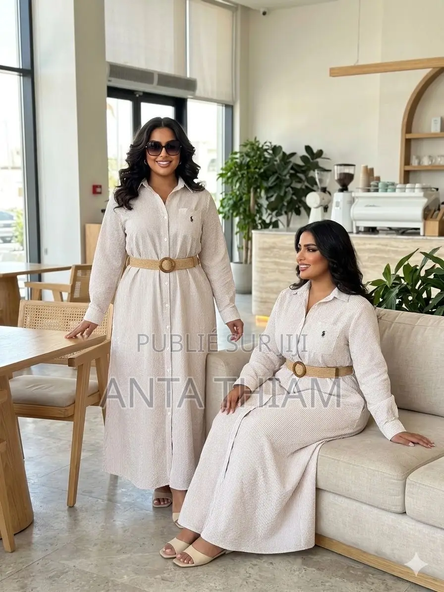 Robes Chemises Manches Longues