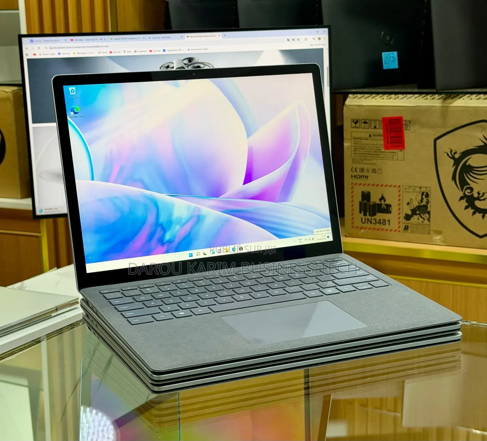 Nouveau Microsoft Surface Laptop 3 16GB Intel Core i5 SSD 256GB