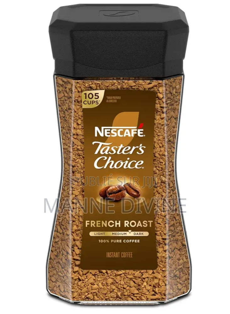 Nescafé Taster’S Choice French Roast — Corsé, Fumé, Intense