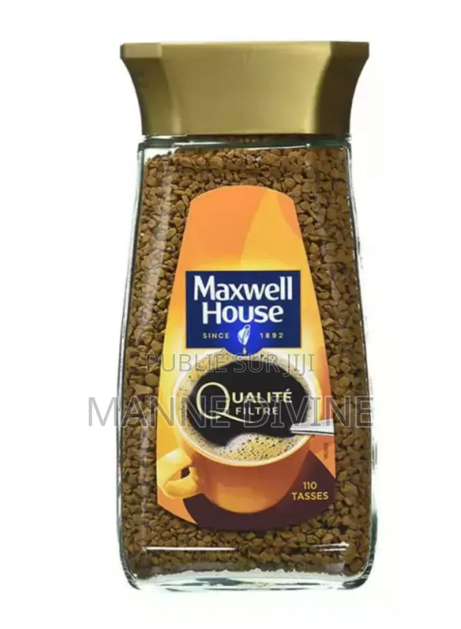 Café Soluble Maxwell Goût Filtre: Arômes Classiques, Douceur Maîtrisée