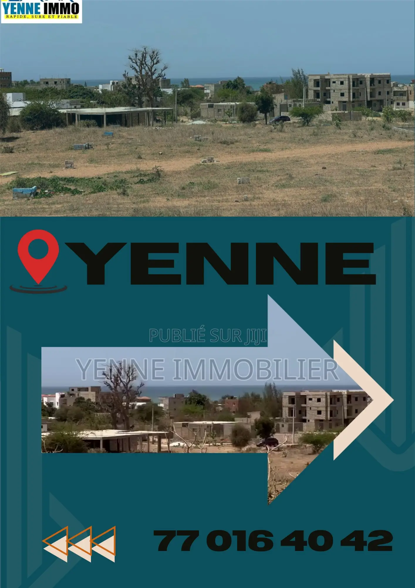 Terrain a Vendre Yenne Toubab Dialaw