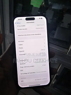Apple iPhone 14 Pro Max 256 GB Noir