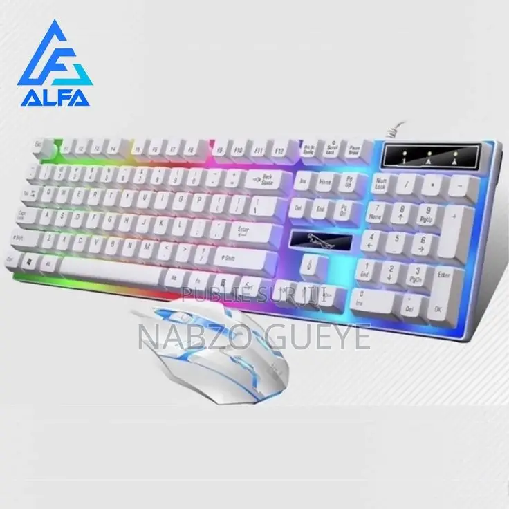 Clavier Et Souris Gamer Lumineux
