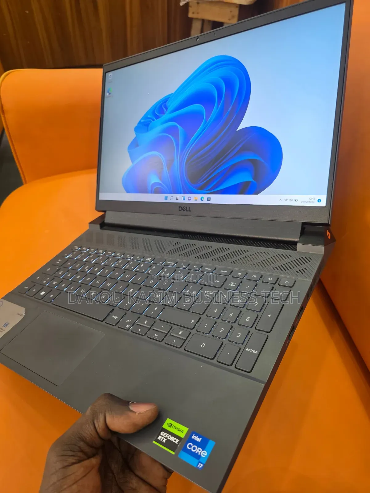 Nouveau Ordinateur portable Dell G15 5511 32GB Intel Core i7 SSD 512GB