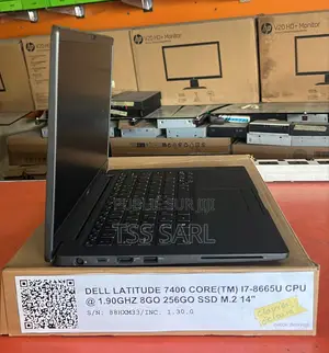 Ordinateur portable Dell Latitude 7400 8GB Intel Core i7 SSD 256GB