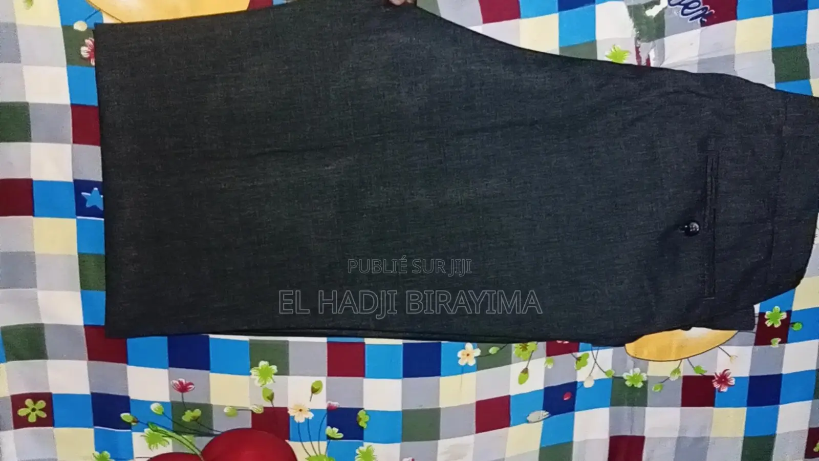 3 Pantalons Supercent Noir en Bon État (2 Xl Et 1 Xxl)