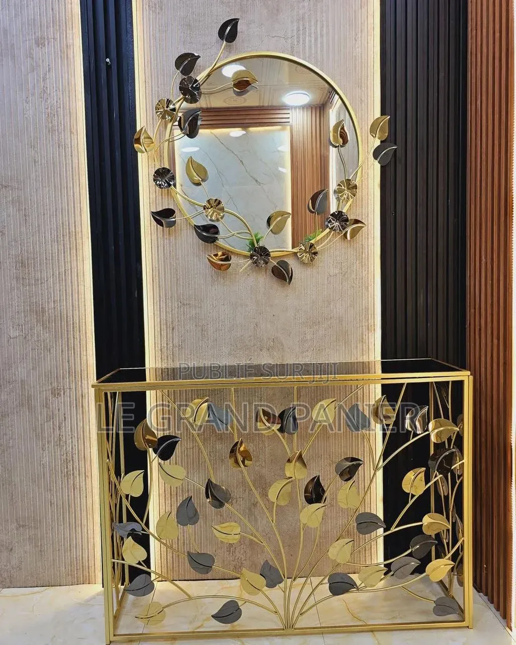 Console Avec Miroir
