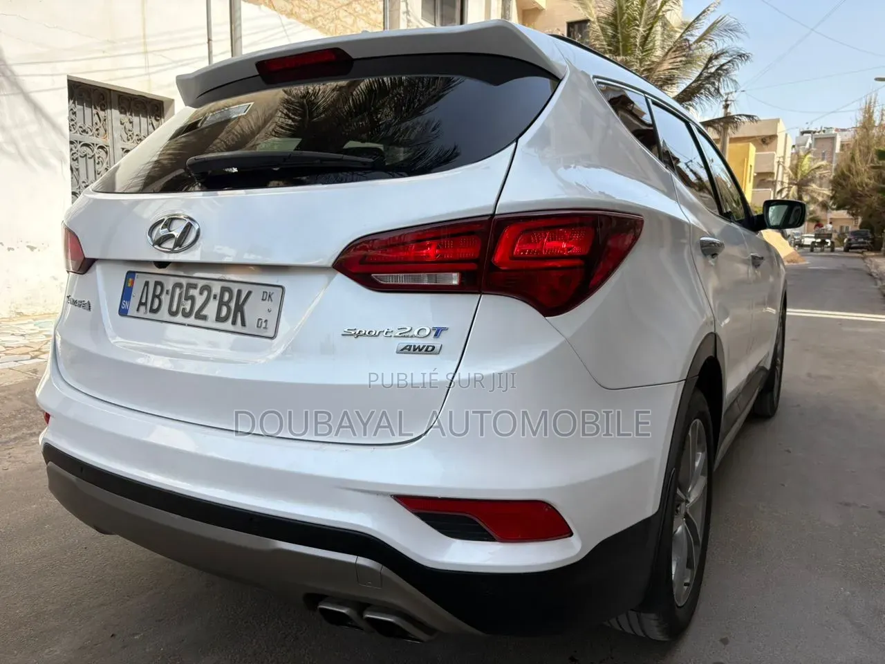 Hyundai Santa Fe 2017 Blanc