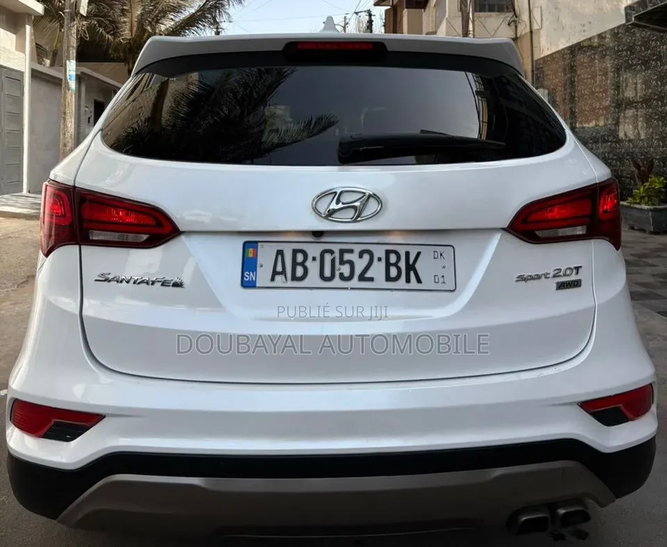 Hyundai Santa Fe 2017 Blanc