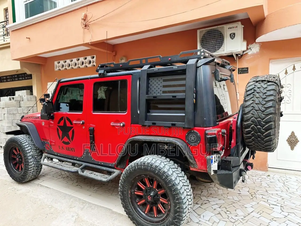 Jeep Wrangler 2017 Rouge