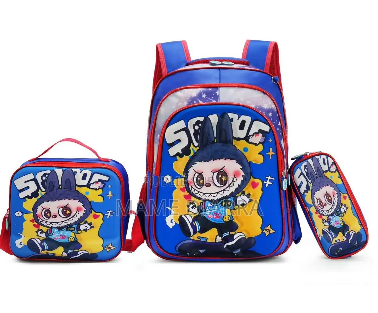 Sac À Dos 3pcs Pour Primaire