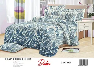 Draps Dalia 3 Pièces De Très Bonne Qualité