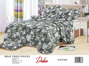 Draps Dalia 3 Pièces De Très Bonne Qualité
