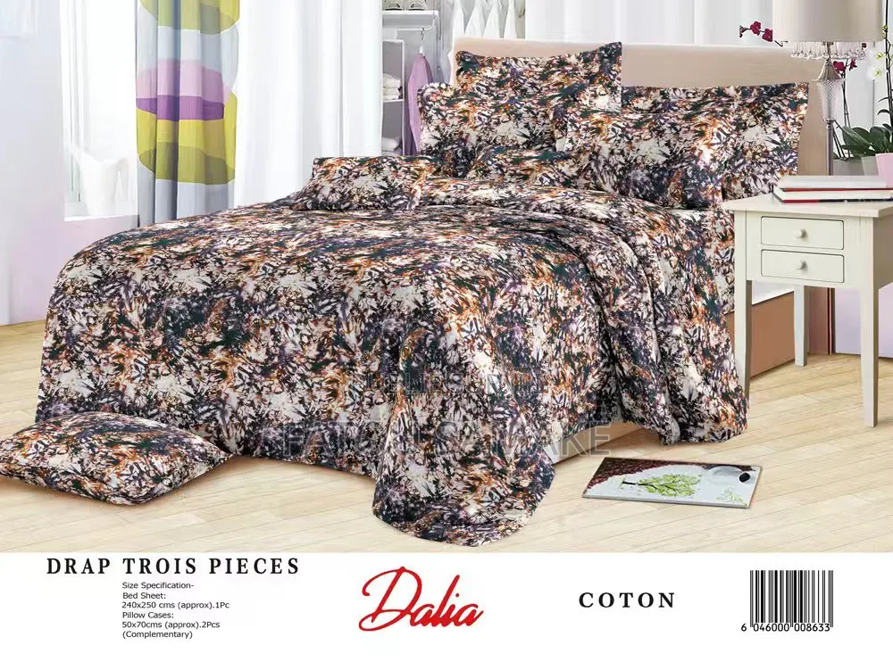 Draps Dalia 3 Pièces De Très Bonne Qualité