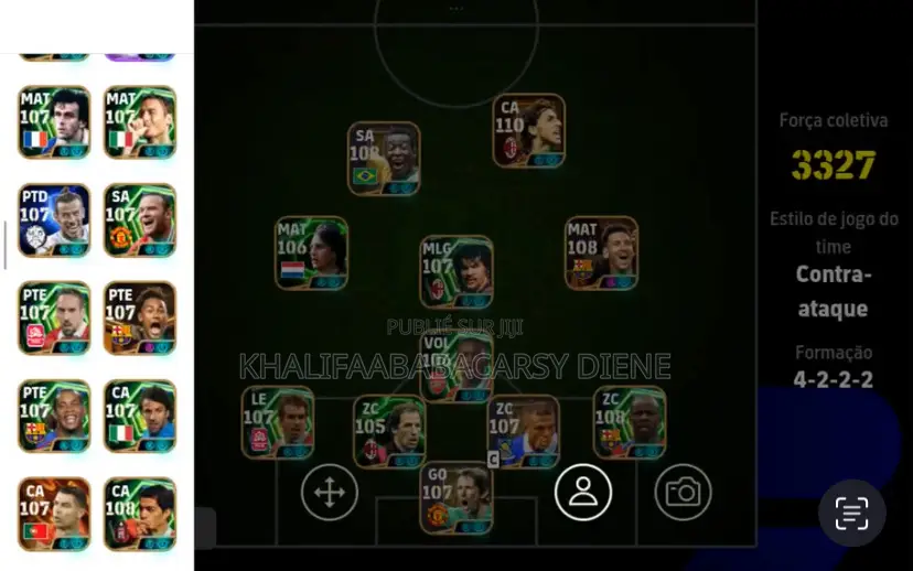 Compte Efootball