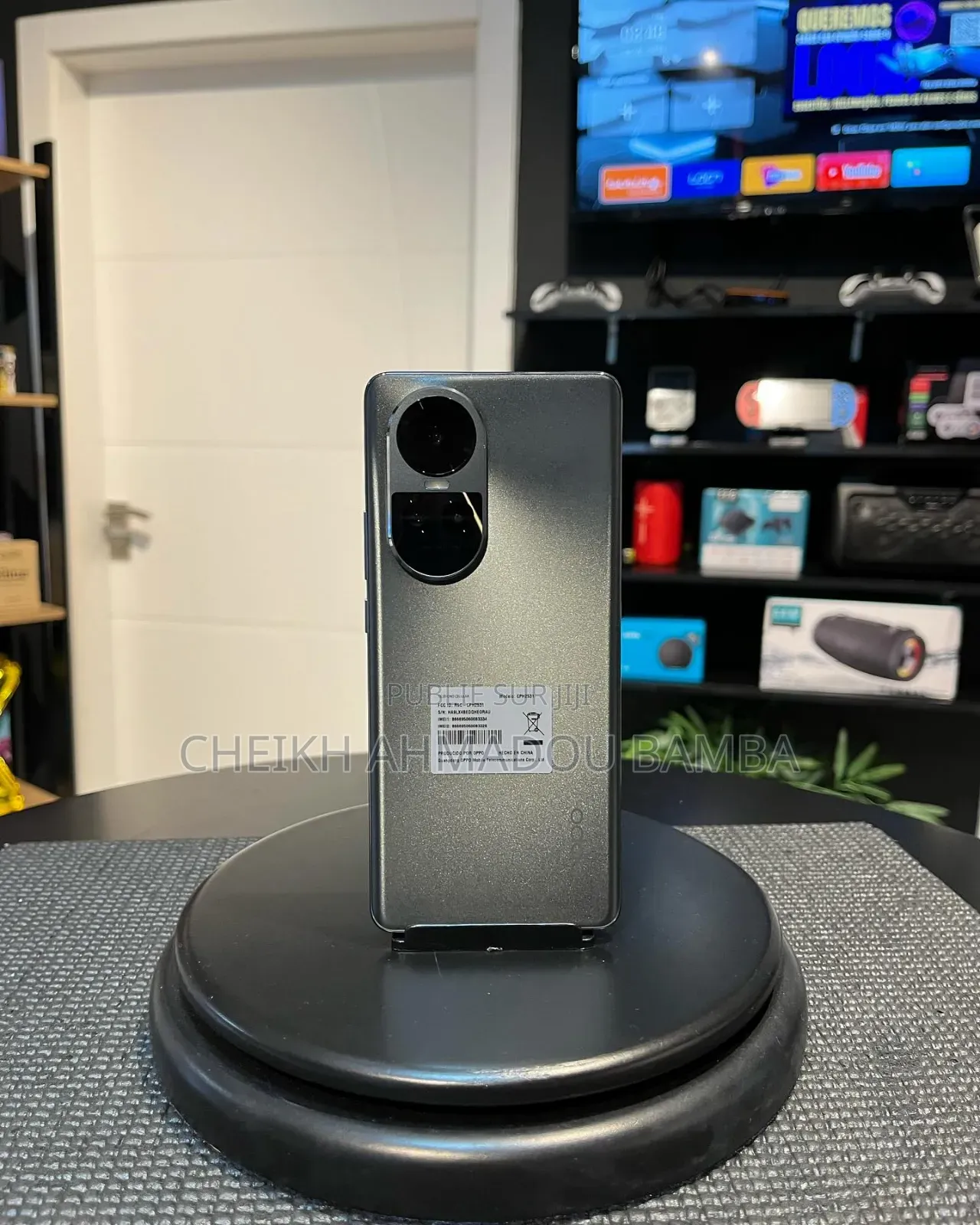 Nouveau Oppo Reno 10 5G 256 GB Gris
