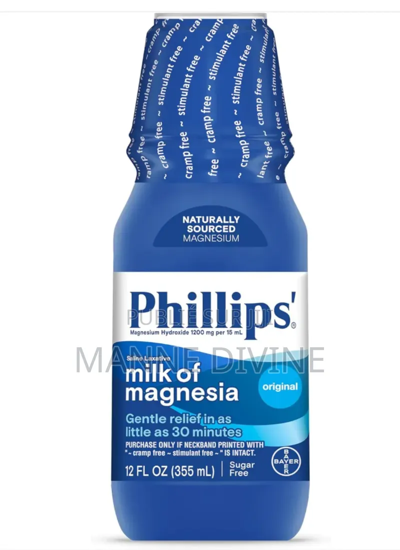 Laxatif Liquide "Milk of Magnesia" Transit Facilité Confort Digestif
