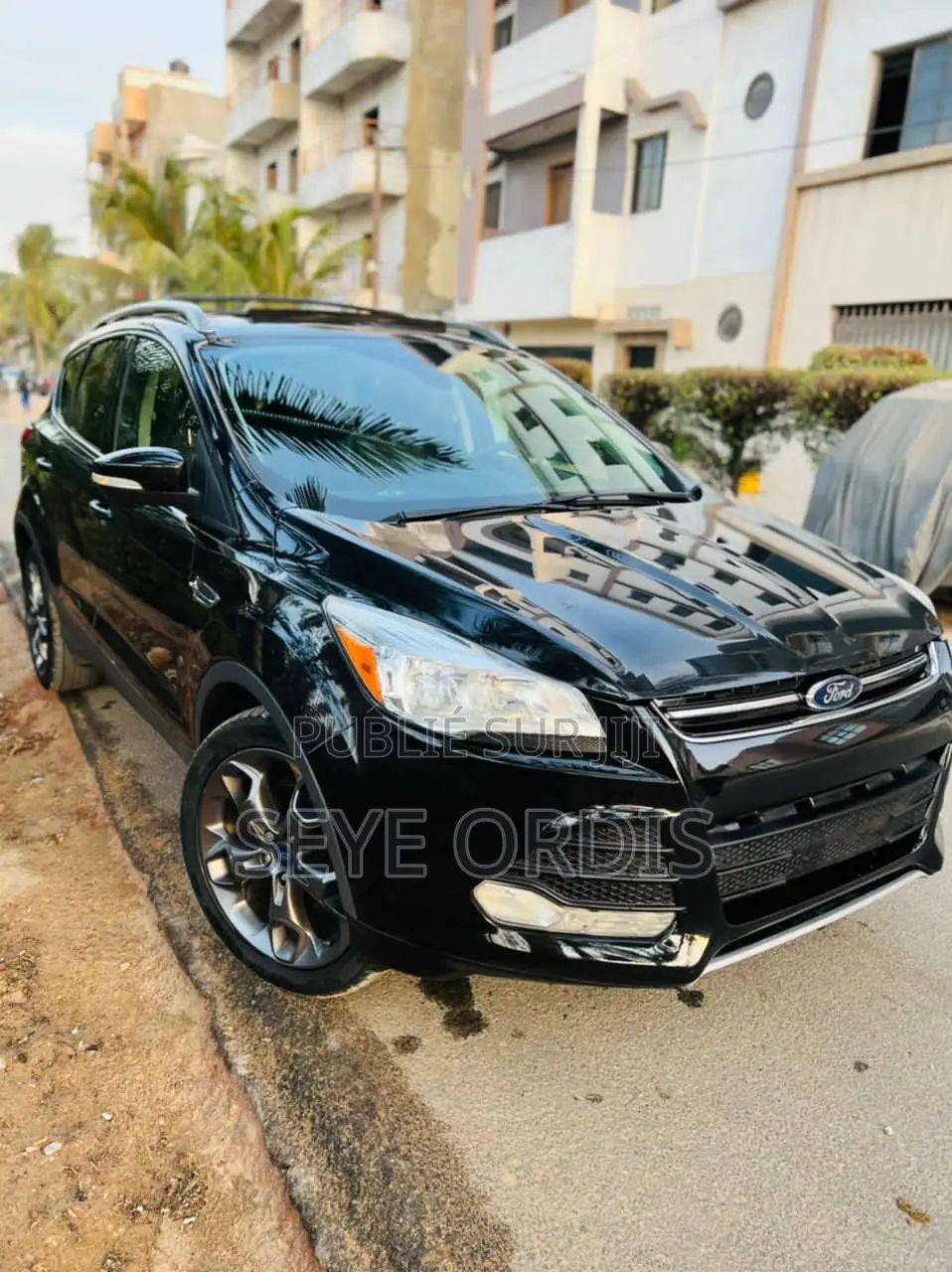 Ford Escape Titanium 4x4 2016 Noir
