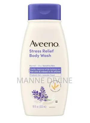 Gel Douche Aveeno Stress Relief– Apaise Hydrate La Peau Sensible