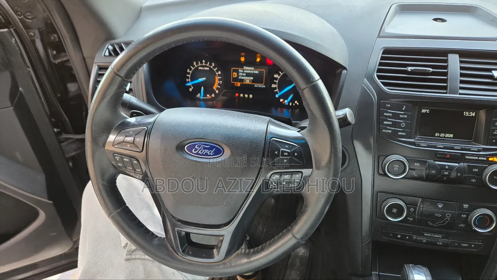 Ford Explorer 2019 Noir