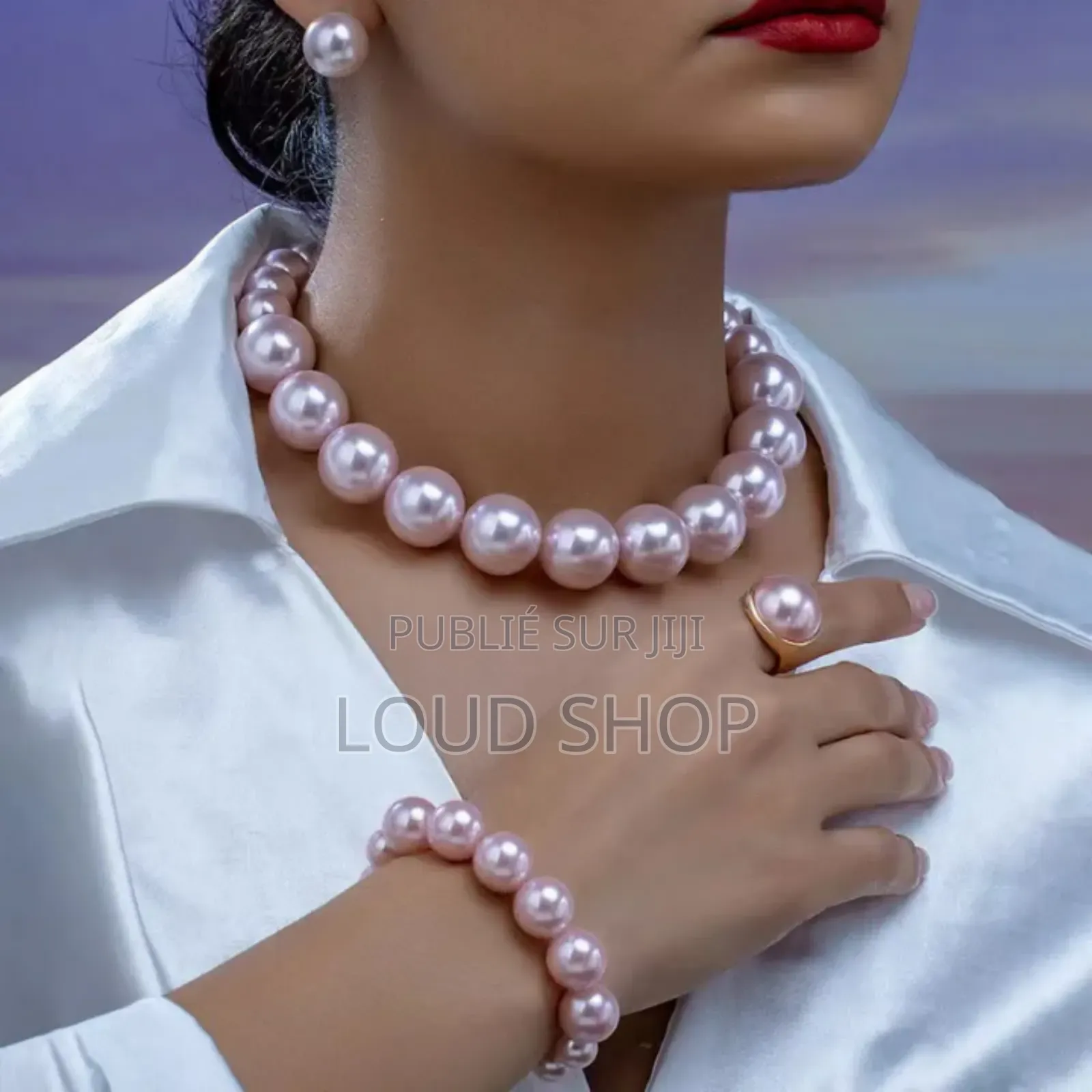 Ensemble Bijoux Perle