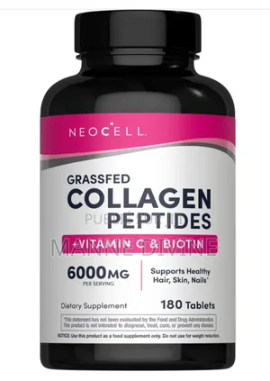 Collagène + Vitaminc + Biotine= Trio Beauté : Éclat, Force Et Vitalité
