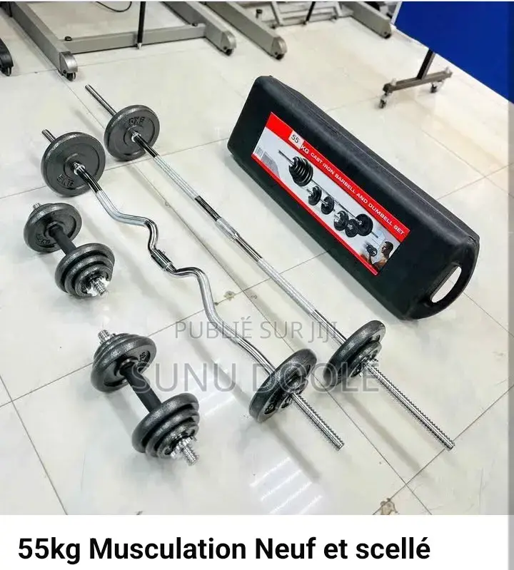 55kg Musculation Neuf Et Scellé