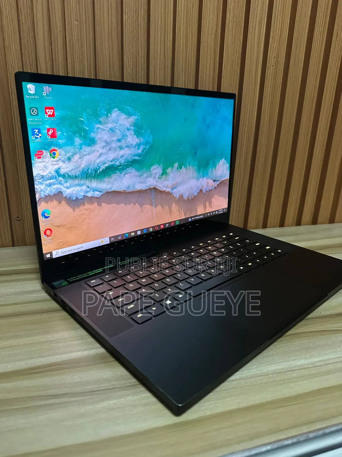 Ordinateur portable Razer Blade Advanced 16GB Intel Core i7 SSD 512GB