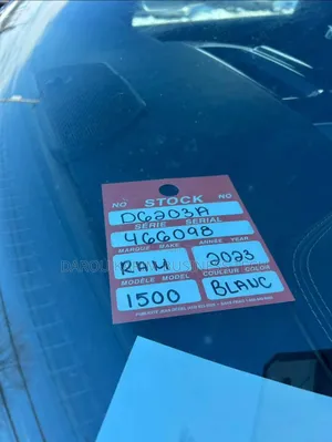 RAM 1500 2023 Blanc