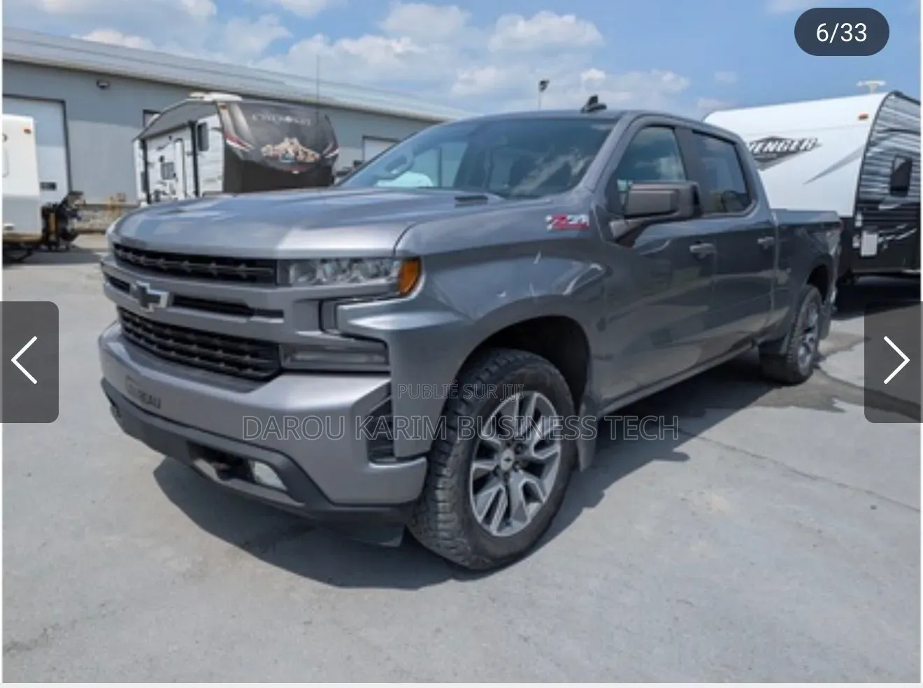 Chevrolet Silverado 2021 Argenté