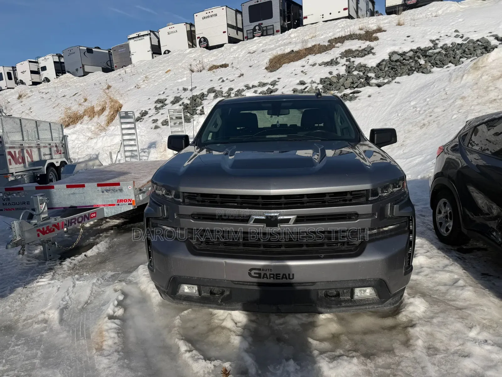 Chevrolet Silverado 2021 Argenté