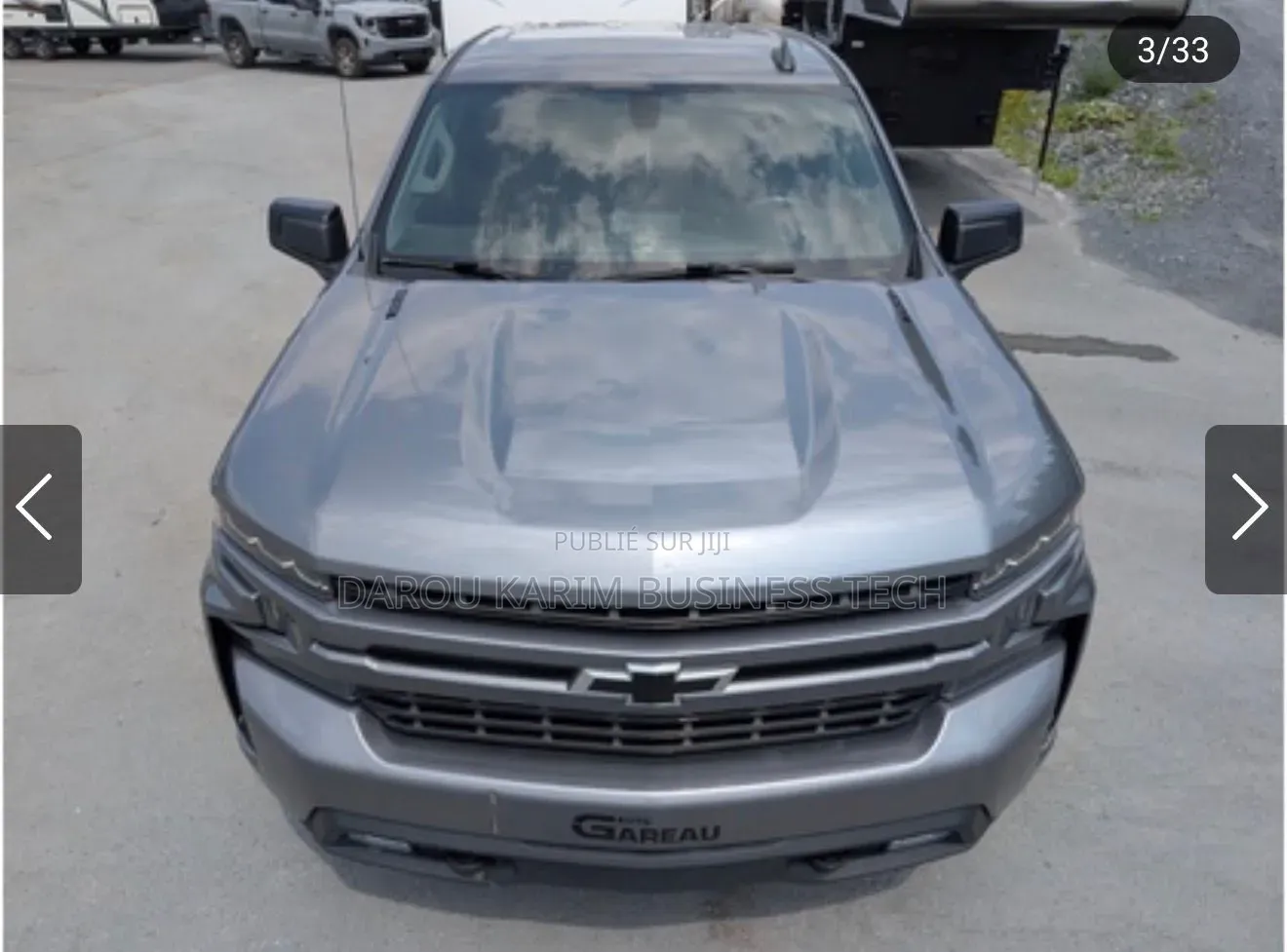 Chevrolet Silverado 2021 Argenté