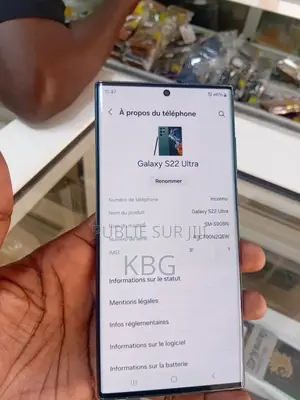 Nouveau Samsung Galaxy S22 Ultra 5G 256 GB Vert