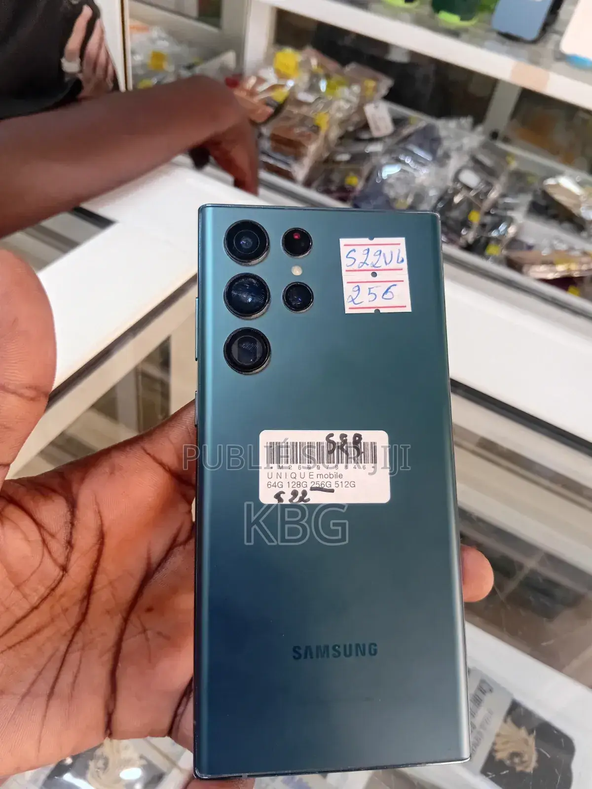 Nouveau Samsung Galaxy S22 Ultra 5G 256 GB Vert