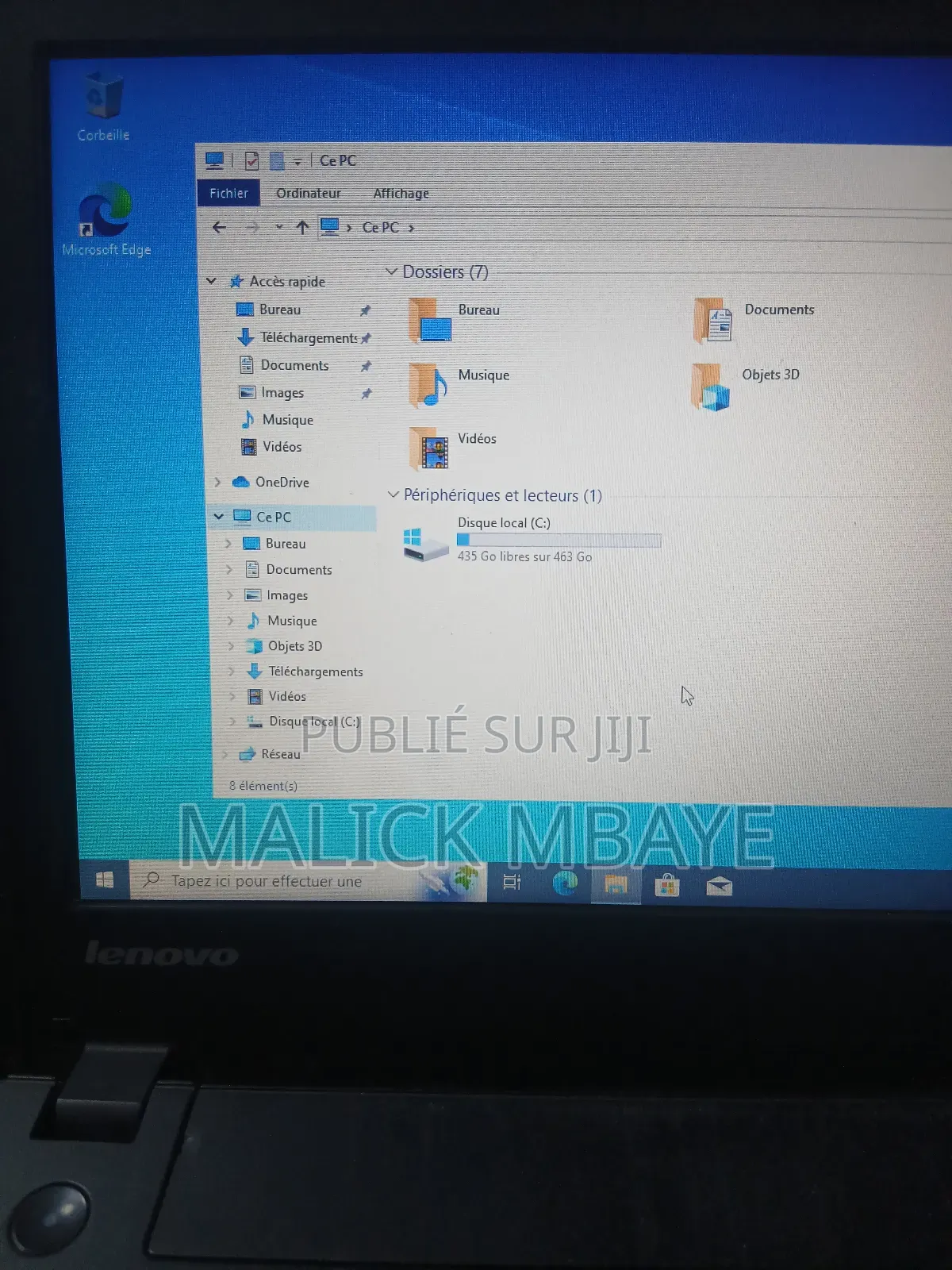 Ordinateur portable Lenovo ThinkPad X140e 6GB AMD HDD 500GB