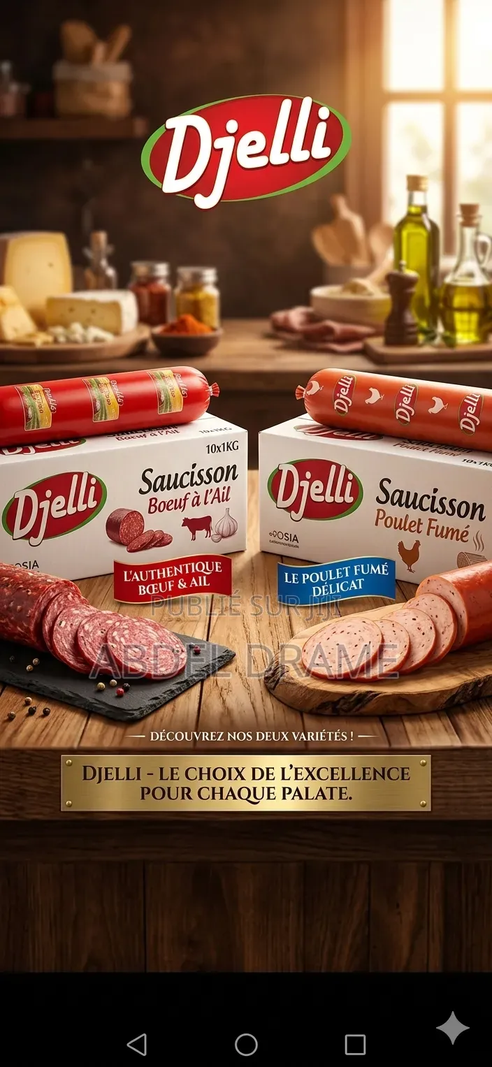 Saucisson Boeuf Et Poulet