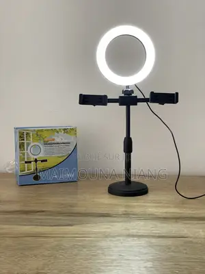 Ring Light Portable – Éclairage Pro Pour Photos Vidéos