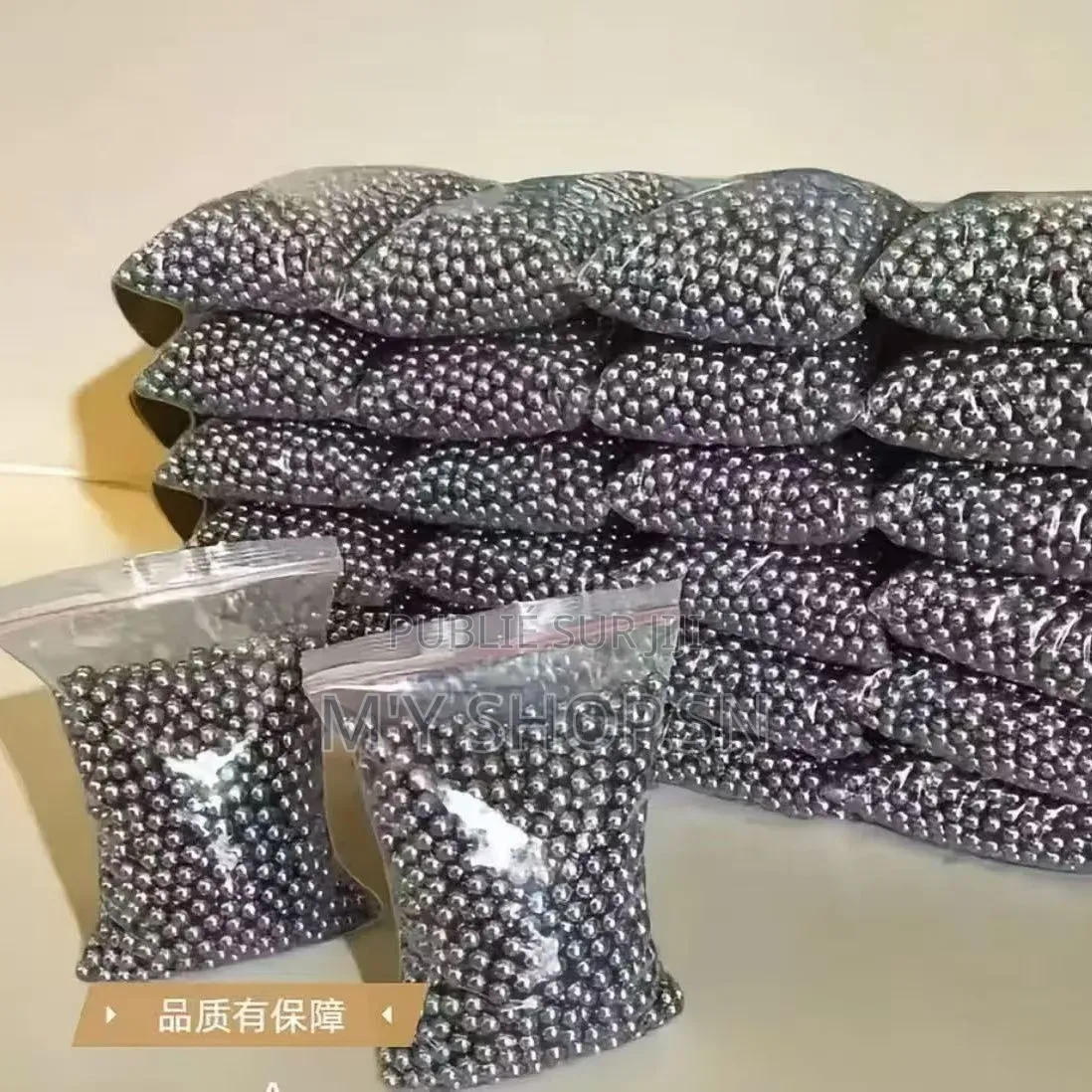 50 Balles Acier Inoxydable
