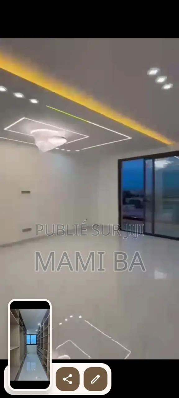 3chbre Appartement dans Almadie, Almadies à Louer