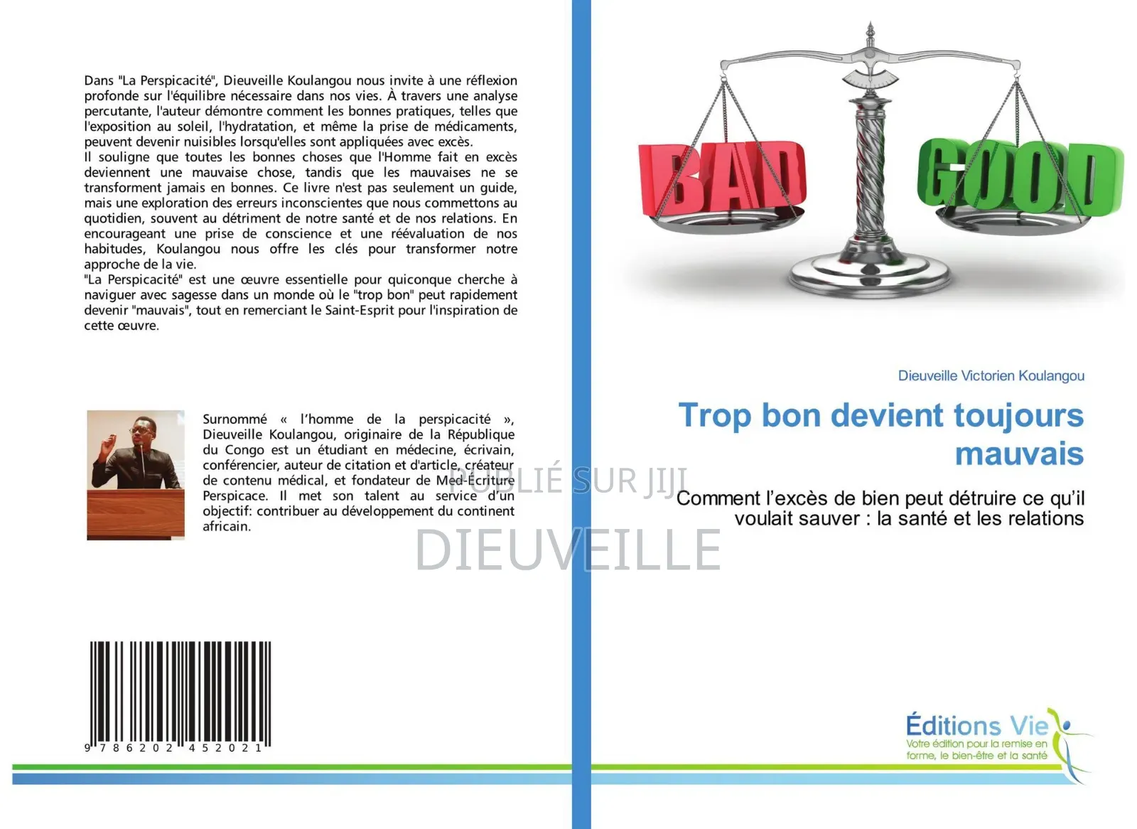 Livre: Trop Bon Devient Toujours Mauvais