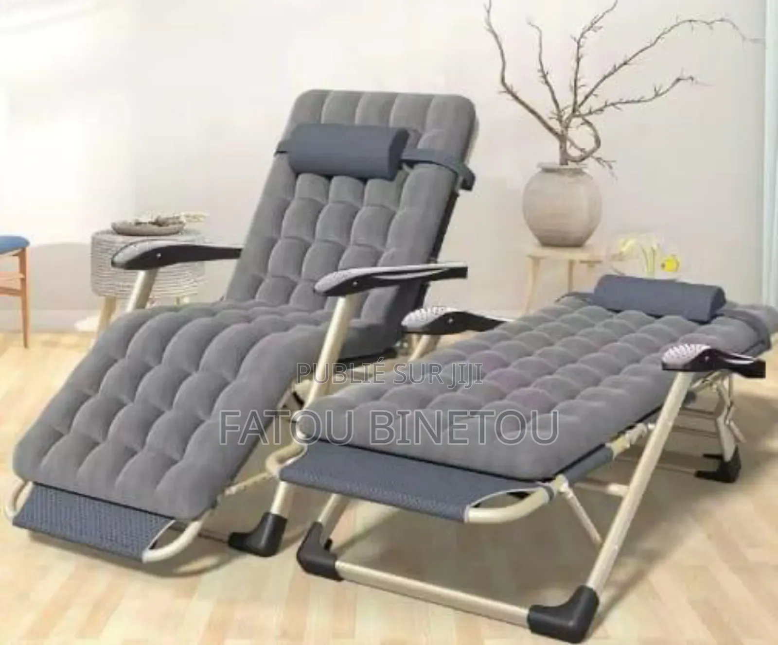 Chaise Pliable