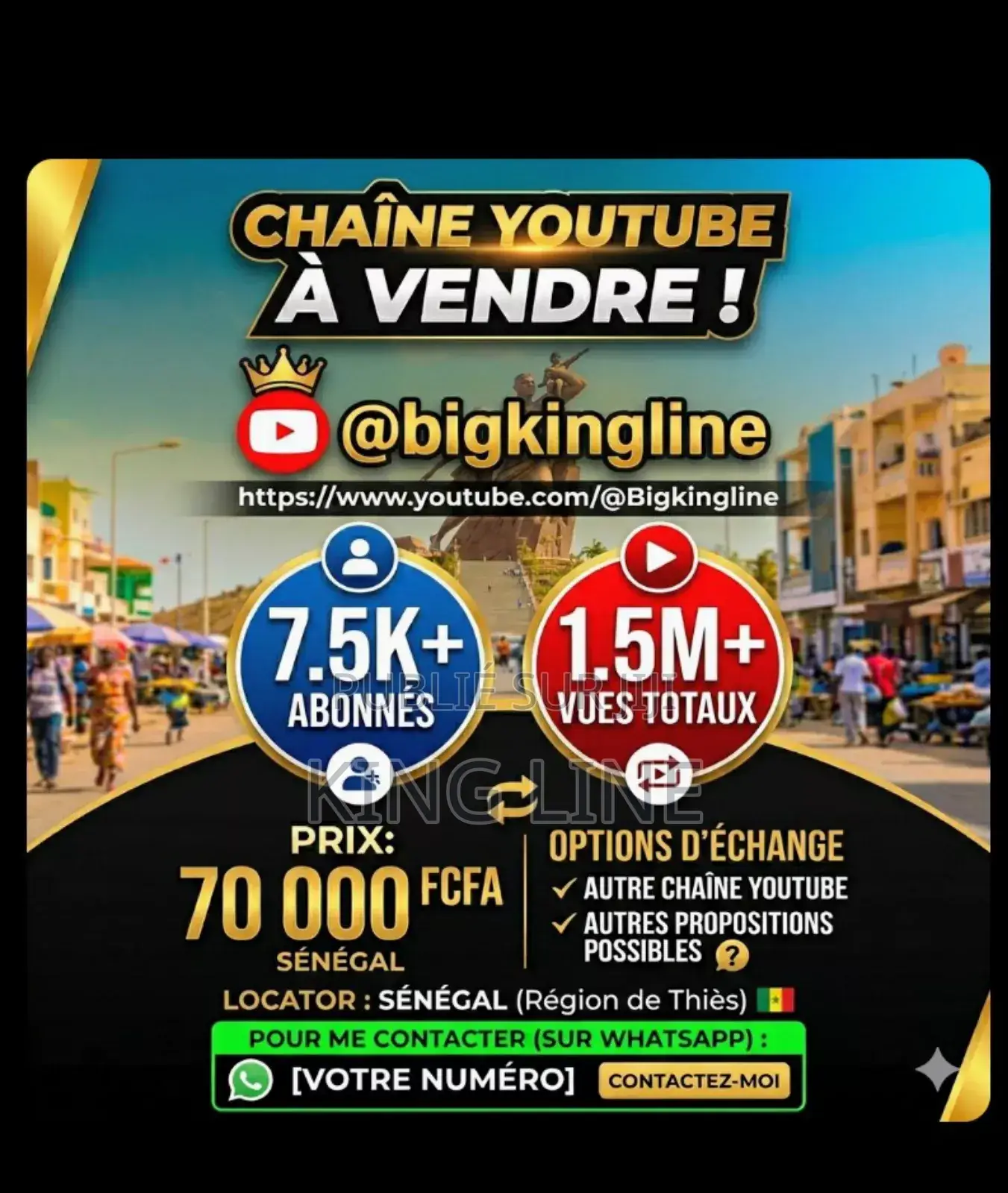 Compte Youtube