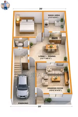 Meublé 4chbre Appartement dans Business Casa 47, Sindian à Vendre