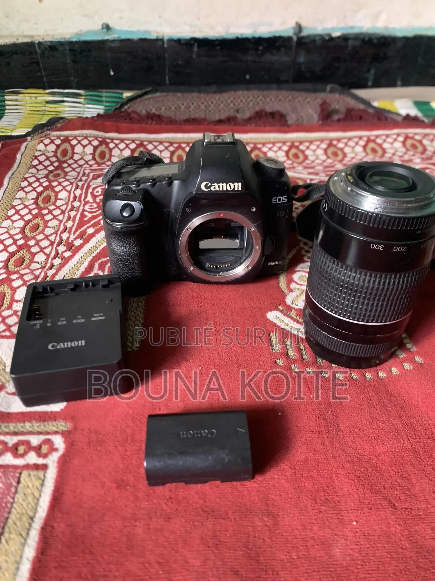 Canon 5d Mark 2 Objectif 75-300