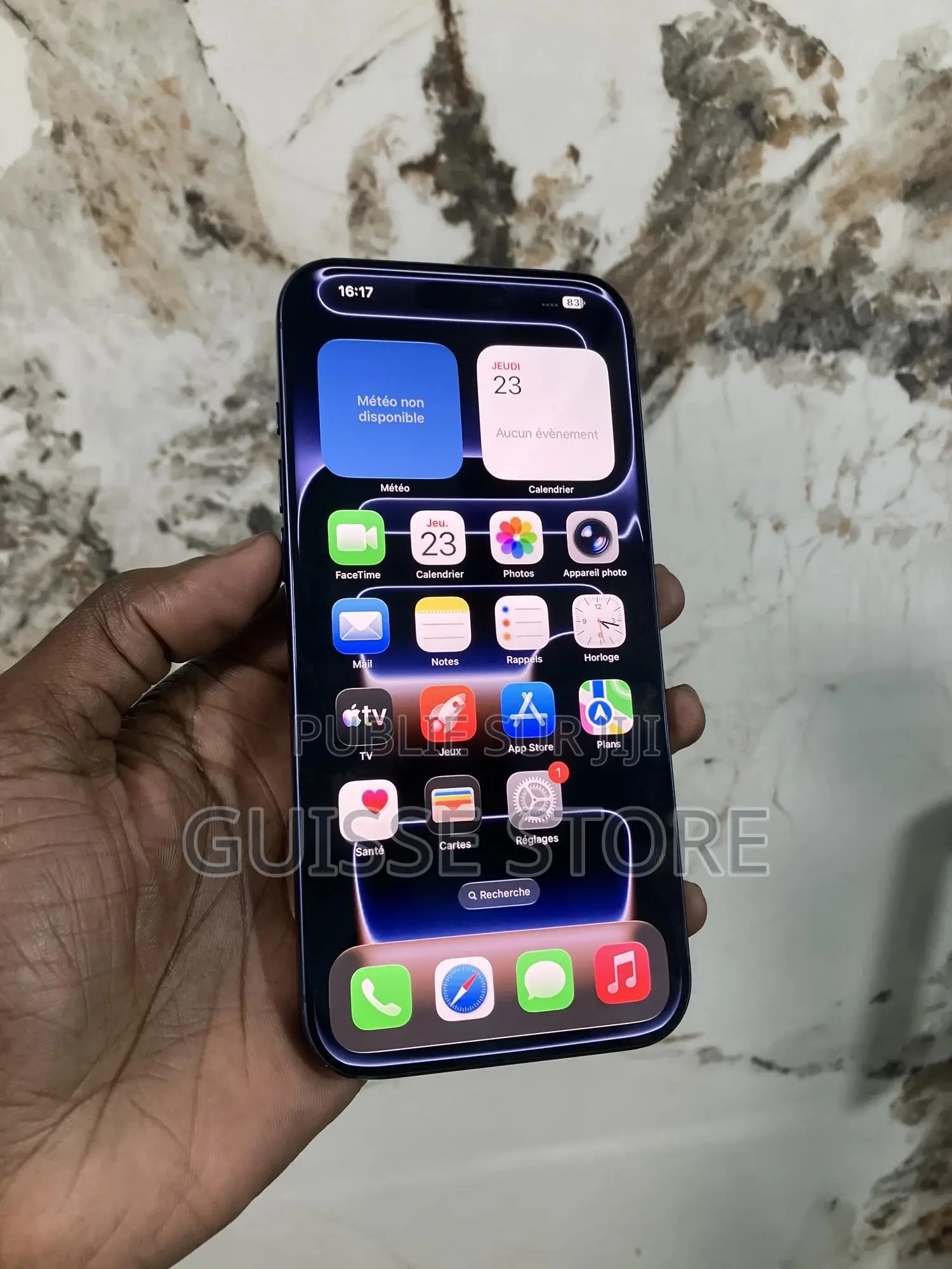 Apple iPhone 17 Pro Max 256 GB Bleu