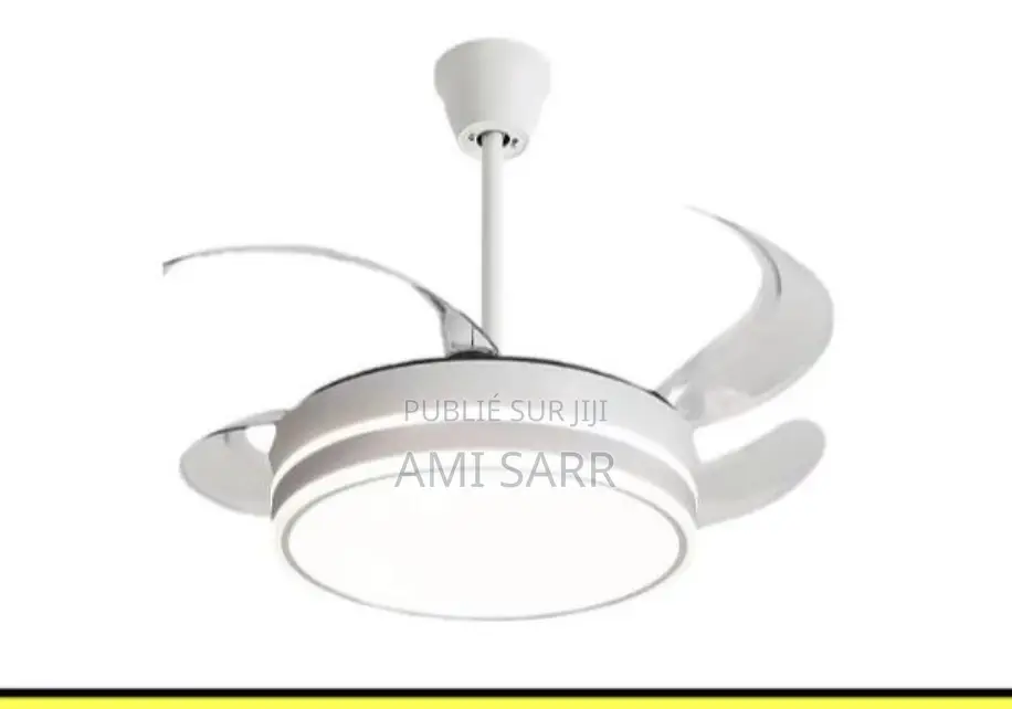 Lustre Avec Ventilateur Et Télécommande Vip