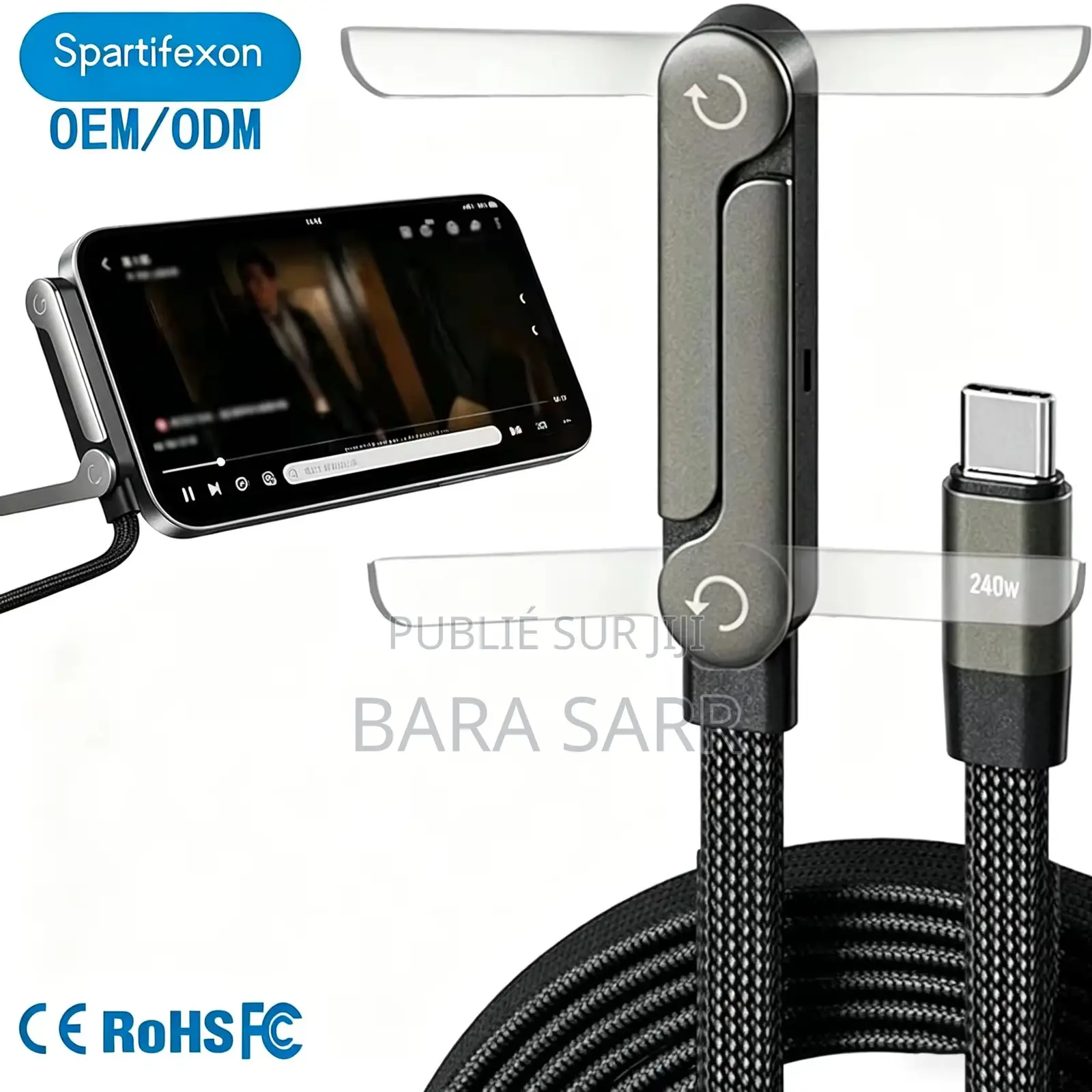 Câble Chargeur Type C