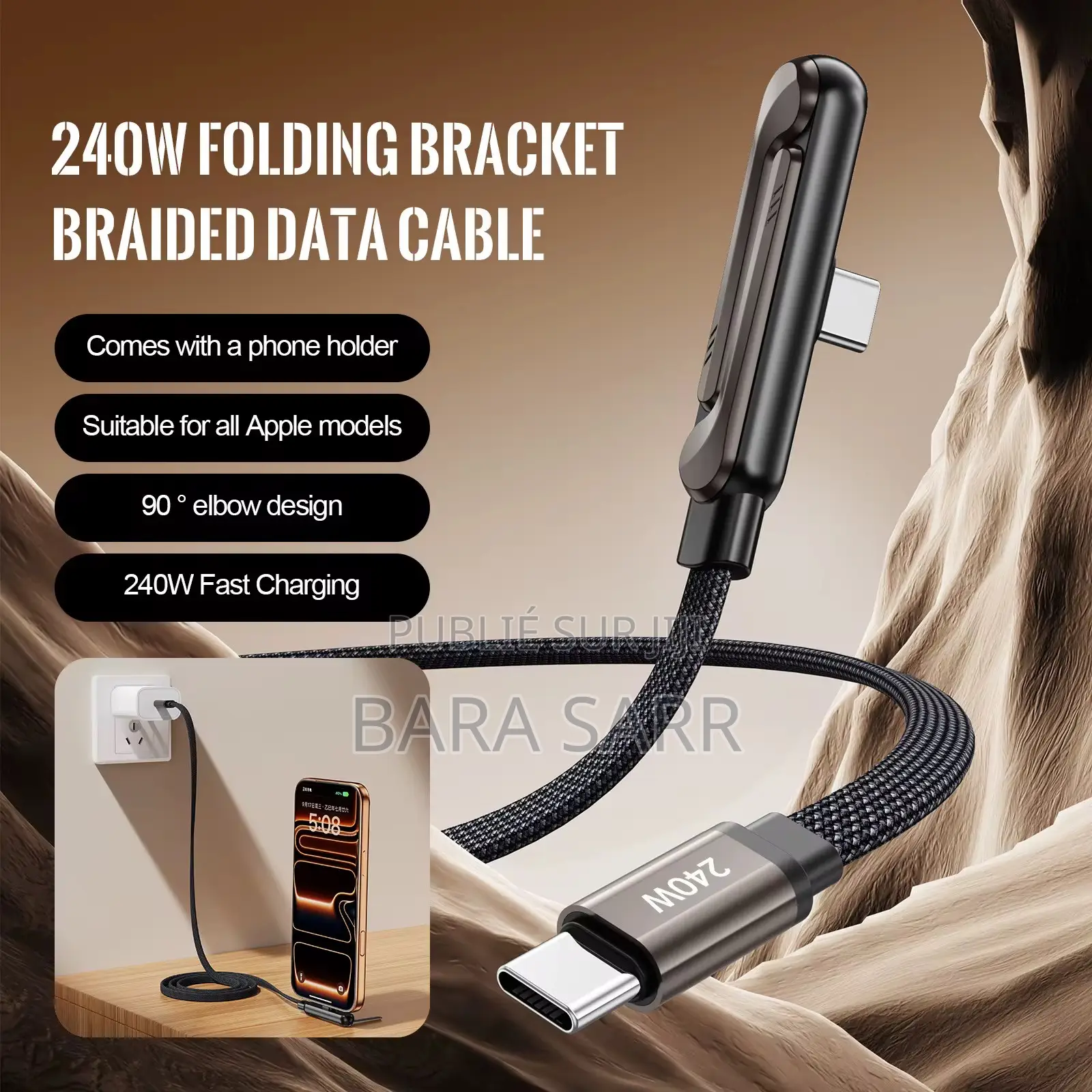 Câble Chargeur Type C
