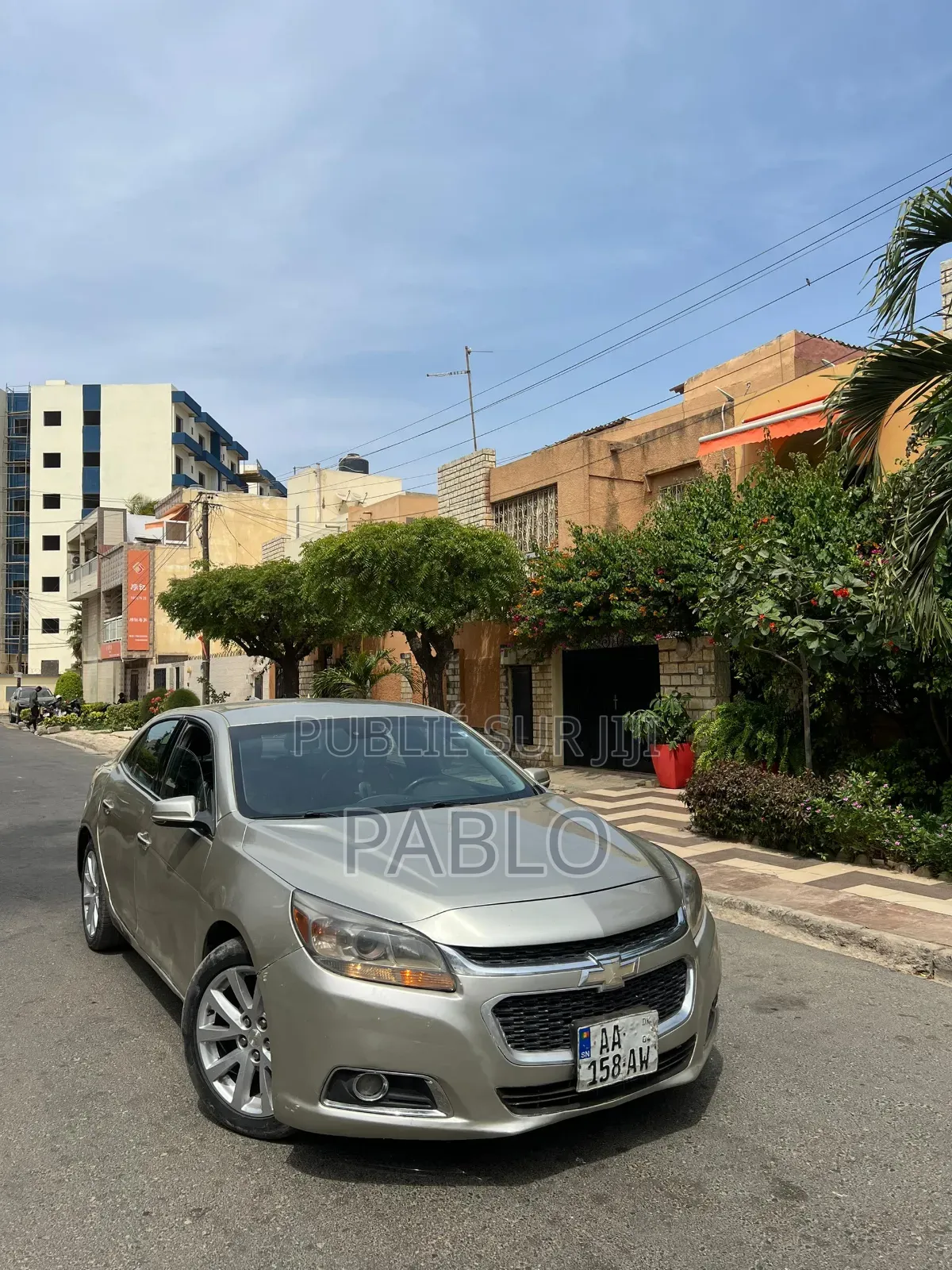 Chevrolet Malibu 2017 Gris