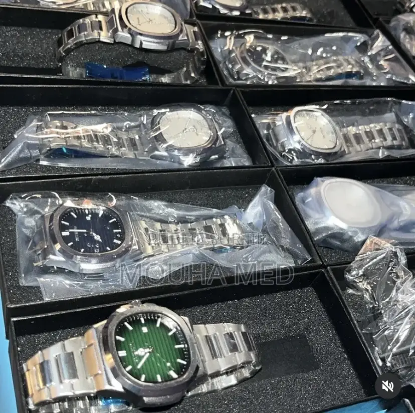 Montre De Luxe en Acier Inoxydable